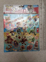DISNEY Pixar Toy Story 3 Woody Jessie Buzz Lightyear Bullseye Hamm Rex Stickers