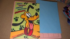 Hallmark Pluto Greeting Card Birthday Smooch w/Envelope Mickey Unlimited