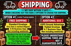 50 DoorDash UberEATS Grubhub Delivery 2.25″ STICKERS LABELS SCRATCH RESISTANT