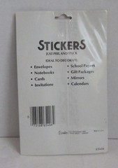 VINTAGE Eureka Paper Magic Group Christmas Santa Stickers NIP NOS