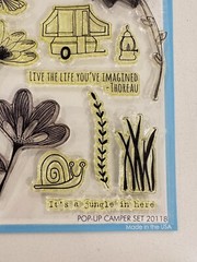 Flora & Fauna Mermaid Kisses Stamp Set 20138 Clear Cling Stamps Crafting NEW