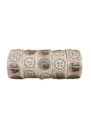 5000Pcs 1.5 Inch Round Label Thank You Stickers 5 Rolls 1000 Pcs Each