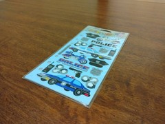 Stickopotamus Police Theme Stickers – Motorcycles, Cars, Badges, Handcuffs, more