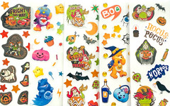 100 Random Disney Princess Good and Evil Queen Halloween Stickers Aurora Aladdin