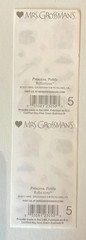 LOT Of 6 STRIPS MRS GROSSMAN’S Stickers PRINCESS PETITE REFLECTIONS 2011