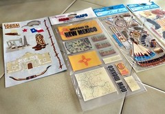 Vintage Stickopotamus / Mrs. Grossman’s SOUTHWEST Scrapbooking Stickers
