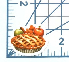 Apple Pie Dessert Fall Food Sticker Die Cut Scrapbooking Journal Decor Baking