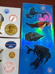 Vintage Sandylion Disney Atlantis The Lost Empire Movie Stickers 2 sheets +++