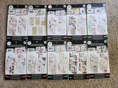 The Happy Planner Sticker Sheet Books Lot of 10