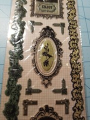 Scrapbooking Butterfly Set of 3 Items: Glittery, Bottle Caps & Puffy Decor – NEW