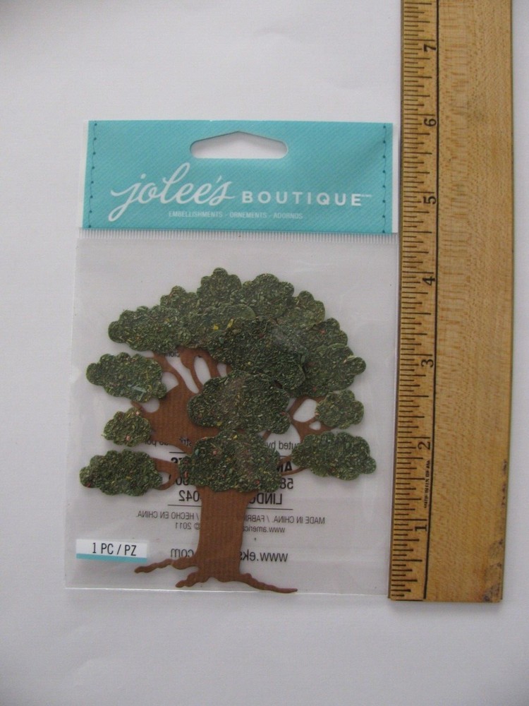 Jolee’s Boutique Embellishments SUMMER TREE 1 Piece NIP