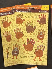 American Greetings Sticker Fall Thanksgiving Mixed Lot 24 Sheets 528 Stickers