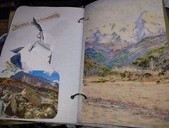 In The Mountains Junk Journal Scrapbook USA Seller