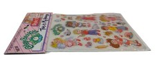 Vtg 1984 Cabbage Patch Kids Stickers Puffy Vinyl Style 5 This Is My House Baking