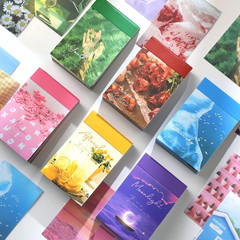 6 Sets 300 Pcs Washi Stickers Set Cute Aesthetic Sticker Book for Journaling, DI