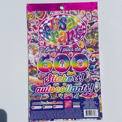 Lisa Frank Sticker Book Over 600 Stickers Rainbow Retro 90’s 80’s Colorful NEW