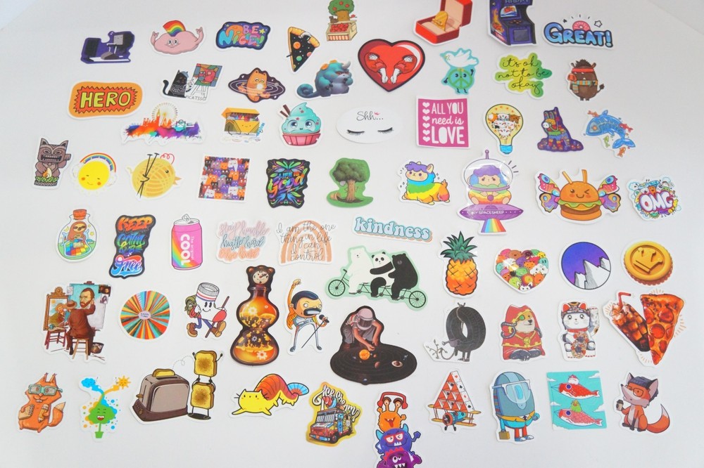 Lot of Girly Girl Diva Stickers Scrapbook Embellishments Pop Culture Art