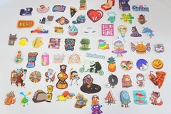 Lot of Girly Girl Diva Stickers Scrapbook Embellishments Pop Culture Art
