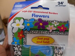 dimensional Borders for Classroom Decor 24′ per pkg ….. 4 DIFFERENT pkgs BOGO