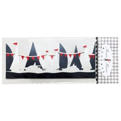 Meri Meri Sailboat Sticker Large Dimensional Embellishment Regatta Nautical