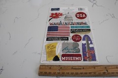 Karen Foster Creativity Design Stickers ~ Washington DC/Destinations ~ Scrapbook