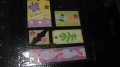 Designer series ornamental sticker art acid free set of 3 assorted new