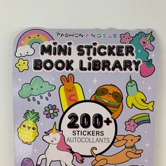 Mini Miniature Sticker Book Library 200+ Stickers Magical Cuteness Animals NEW