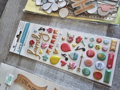 Sticker Lot – Family Tree Grandma Scrapbooking 3D Stickers Jolee’s + RARE #21