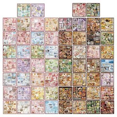 Japanese Sticker Book – Kawaii Food Stickers 60 Sheets: Cute Sushi, Donuts, F…