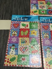 Forget Me Not American Greetings NIP Unopened Winter Stickers 3 Packs Vtg