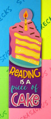 Eureka Cake Scented Scratch & Sniff Bookmark