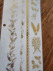 Sticko Stickers – Extra Large Gold Wedding Scroll Vintage SRA-06 New Retired #17