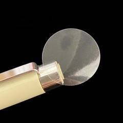 200-500Pcs Clear Transparent Retail Package Seals round Circle Seal Sticker