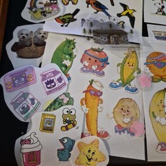 Vintage Modern Sticker Grab Bag Mystery Sandylion Stickii Club Pipsticks
