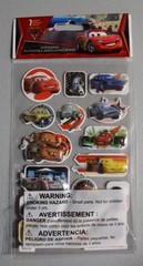 New scrapbook stickers Disney Cars Lightning McQueen Mater Guido