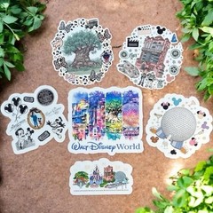 Sticker Pack |Disney World|Epcot|Hollywood Studios|Magic Animal Kingdom| Style 2