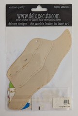 Fishing Hat & Lures Laser Die Cuts Scrapbooking Embellishments By Deluxe Cuts