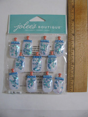 Jolee’s BABY BOY BOTTLE DOME REPEATS Shaker NOS