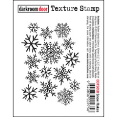 Darkroom Door – Rubber Stamp – SNOWFLAKES