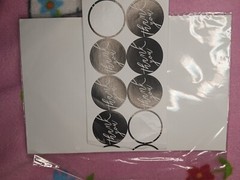 Blk & White Skull Ace of Spades Credit Debit Card Sticker Skin PVC x4 Pcs