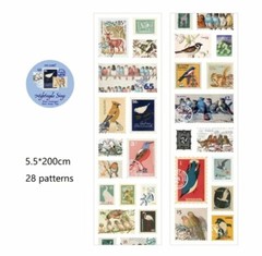 Single Sheet-Stamps- Flora/Fauna, Astronomy+ more! 10-12 per. Scrapbook, DIY