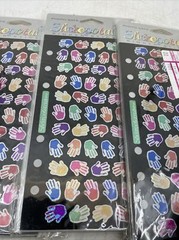 3pks Stickopotamus Glitter Binder Stickers – HANDPRINTS – SP-MT-41