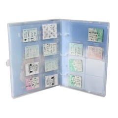 Movie Ticket Stub/Large Postage Stamp Pages, Fits UniKeep A5 Mini Binder,20 Pack