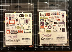 Echo Park I LOVE HALLOWEEN Frames & Tags or Die Cut Cardstock Ephemera Pieces