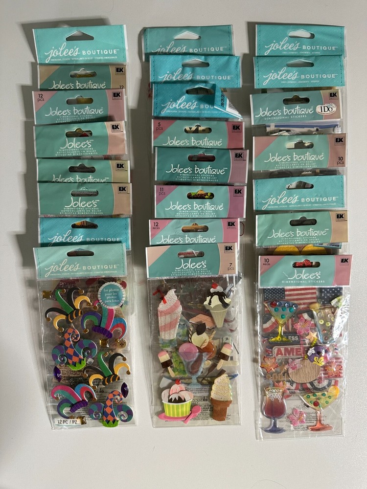 Jolee’s Boutique Stickers-Multiple Variations-You Choose