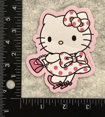 Pipsticks Sanrio Hello Kitty Dressed Up Lot Of 1 Large Sticker Pipstickers