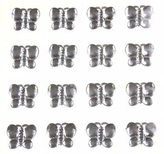Butterflies Self Adhesive Gems Stick On 15mm 140 pcs Lot 5 Triveni Crafts Cards