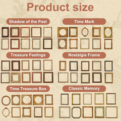 180Pcs Scrapbook Frames,Frame Stickers for Junk Journal,Pasteable Vintage Scrapb