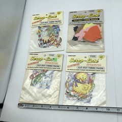 What’s New Scrap Ease Die Cut Acid Free Scrapbook embellishments lot of 4