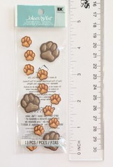 Jolee’s Paws Paw Prints Dogs Cats Animals Mini Pack Scrapbooking Stickers